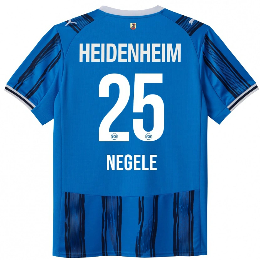 Danxen Men Christopher Negele #25 Blue Navy Away Jersey 2025/26 T-Shirt