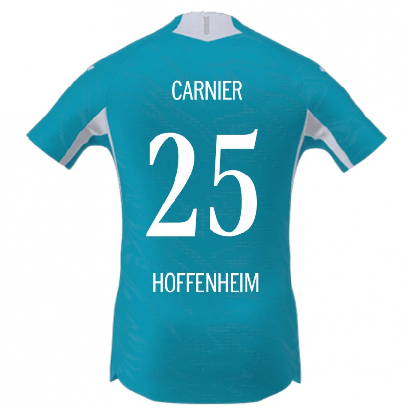 Danxen Men Alekseï Carnier #25 Sky Blue Away Jersey 2025/26 T-Shirt