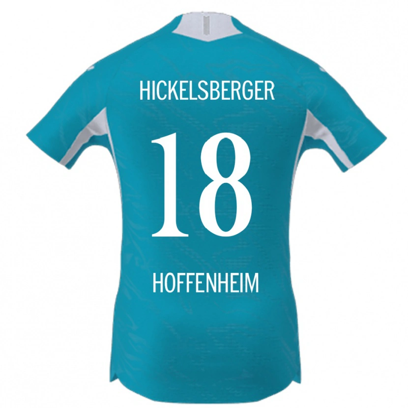 Danxen Men Julia Hickelsberger #18 Sky Blue Away Jersey 2025/26 T-Shirt