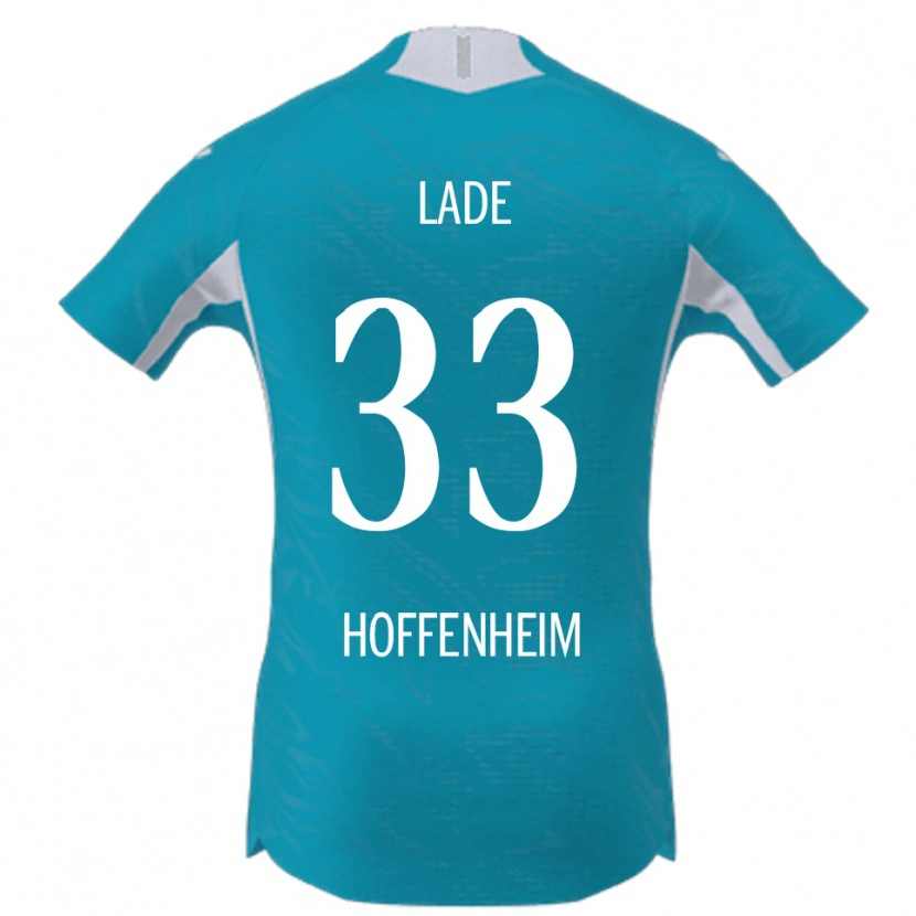 Danxen Men Benjamin Lade #33 Sky Blue Away Jersey 2025/26 T-Shirt