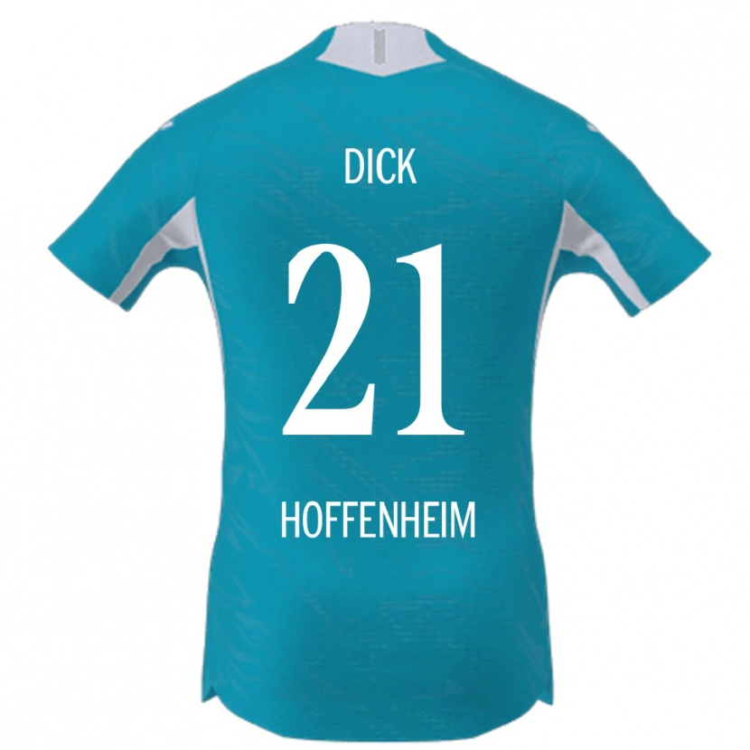 Danxen Men Laura Dick #21 Sky Blue Away Jersey 2025/26 T-Shirt