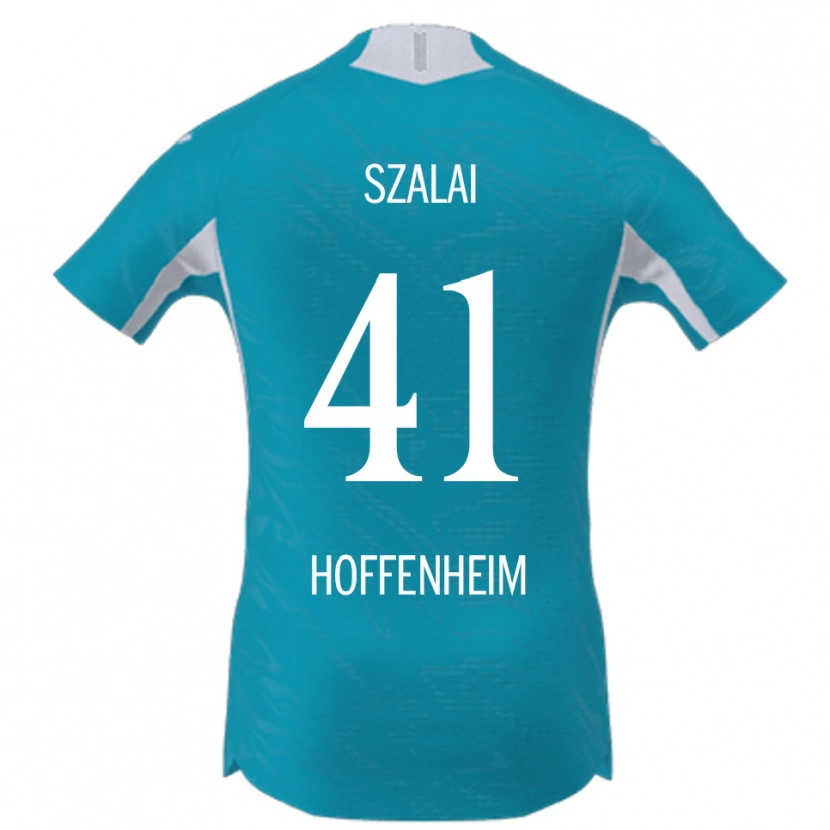 Danxen Men Attila Szalai #41 Sky Blue Away Jersey 2025/26 T-Shirt