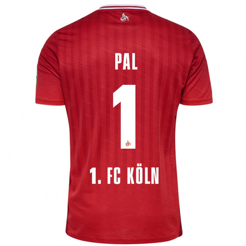 Danxen Men Jasmin Pal #1 Red White Away Jersey 2025/26 T-Shirt