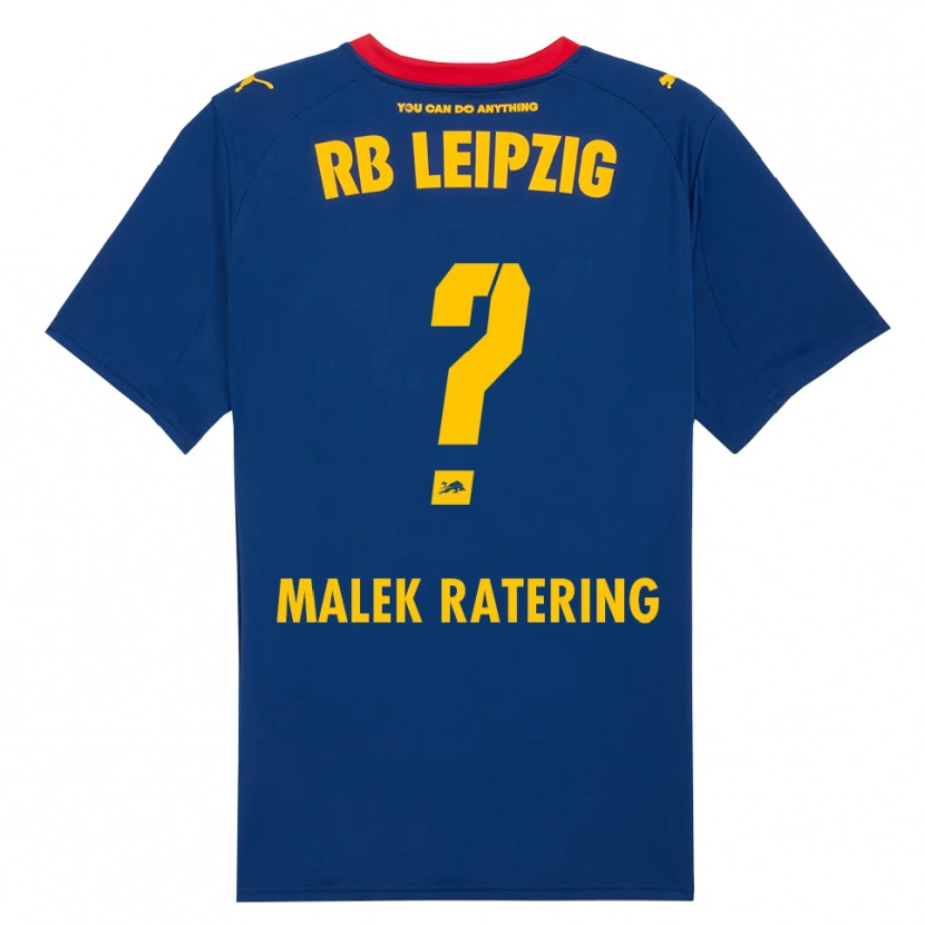 Danxen Men Jakob Malek Ratering #0 Navy Red Away Jersey 2025/26 T-Shirt