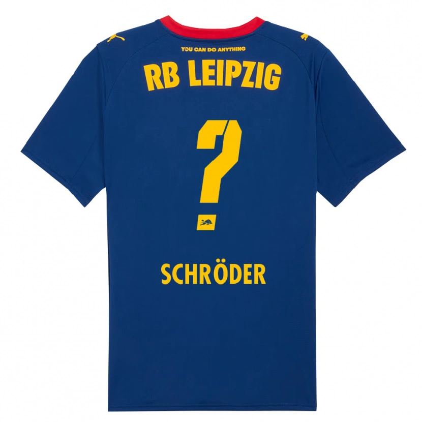 Danxen Men Levin Schröder #0 Navy Red Away Jersey 2025/26 T-Shirt