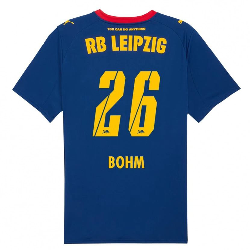 Danxen Men Pepe Böhm #26 Navy Red Away Jersey 2025/26 T-Shirt
