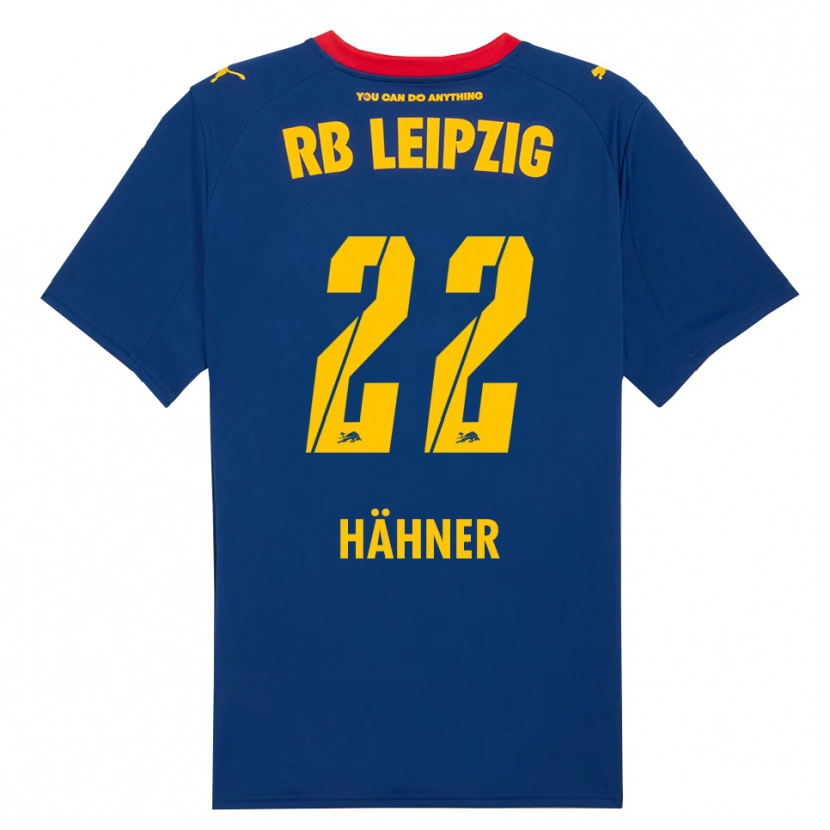 Danxen Men Elian Hähner #22 Navy Red Away Jersey 2025/26 T-Shirt