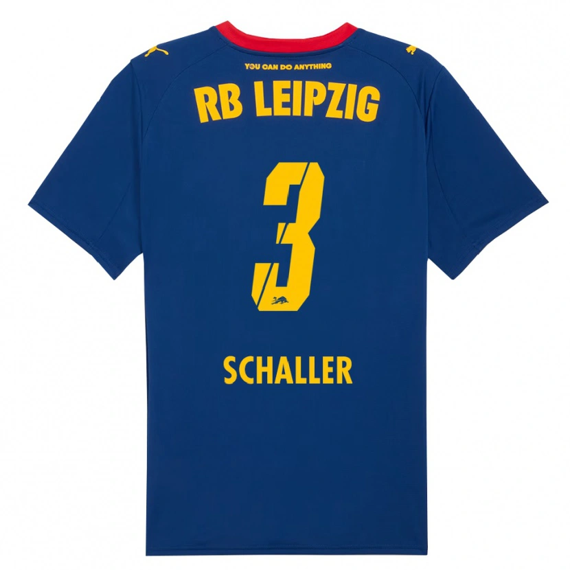 Danxen Men Josefine Schaller #3 Navy Red Away Jersey 2025/26 T-Shirt