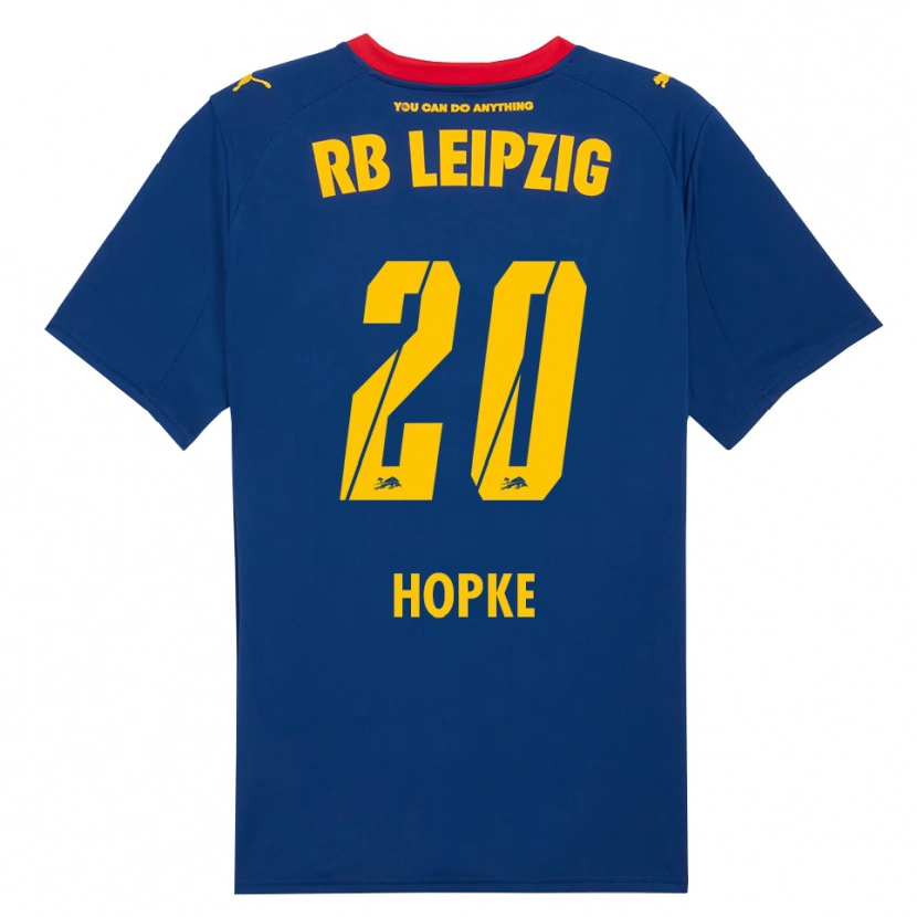 Danxen Men Hannes Hopke #20 Navy Red Away Jersey 2025/26 T-Shirt