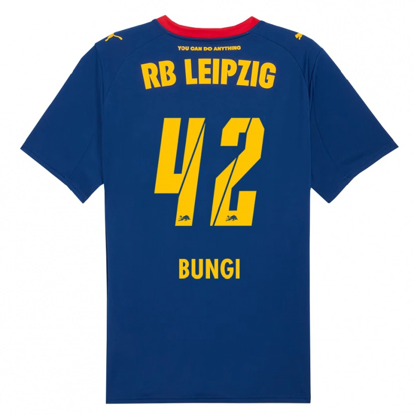Danxen Men Joyeux Masanka Bungi #42 Navy Red Away Jersey 2025/26 T-Shirt