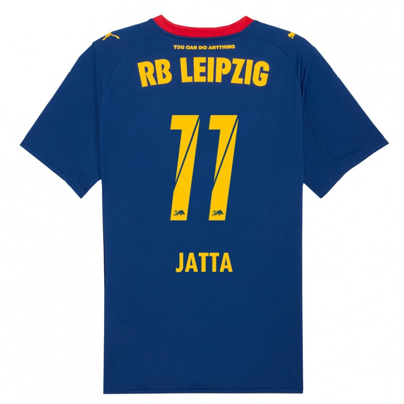 Danxen Men Nuha Jatta #11 Navy Red Away Jersey 2025/26 T-Shirt