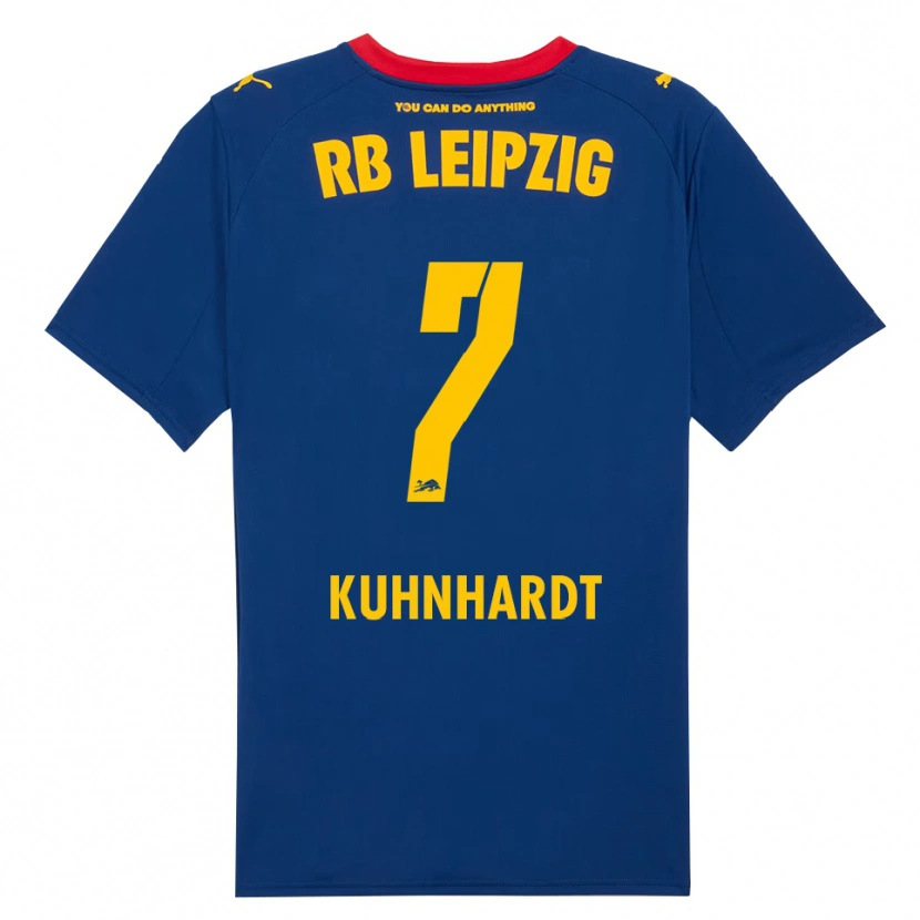 Danxen Men Paul Kühnhardt #7 Navy Red Away Jersey 2025/26 T-Shirt