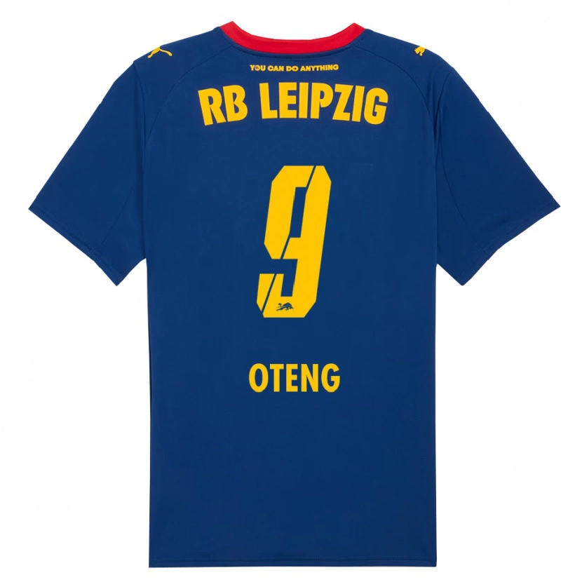 Danxen Men Persis Oteng #9 Navy Red Away Jersey 2025/26 T-Shirt