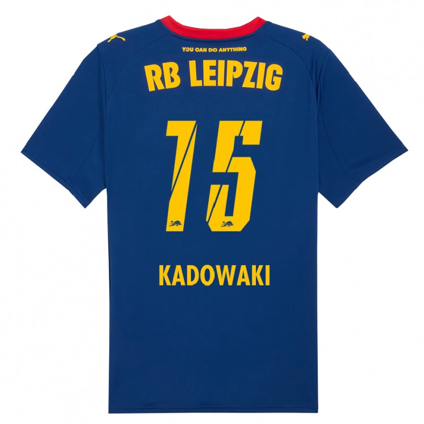 Danxen Men Mai Kadowaki #15 Navy Red Away Jersey 2025/26 T-Shirt