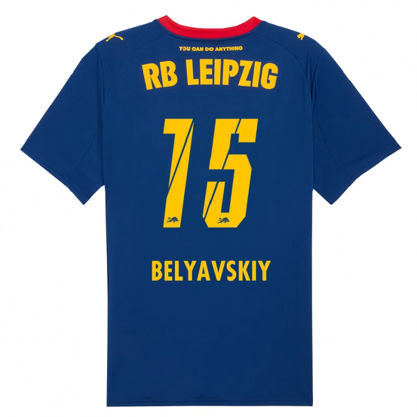 Danxen Men David Belyavskiy #15 Navy Red Away Jersey 2025/26 T-Shirt