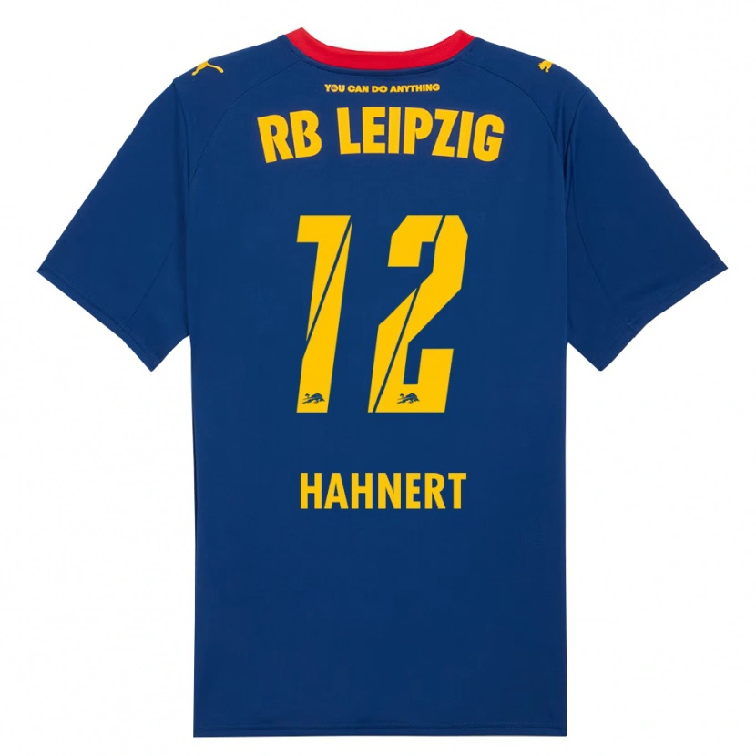Danxen Men Ole Hähnert #12 Navy Red Away Jersey 2025/26 T-Shirt