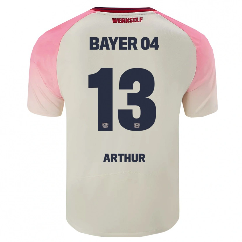 Danxen Men Arthur #13 Pink Off White Away Jersey 2025/26 T-Shirt