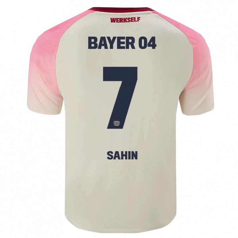 Danxen Men Batuhan Sahin #7 Pink Off White Away Jersey 2025/26 T-Shirt