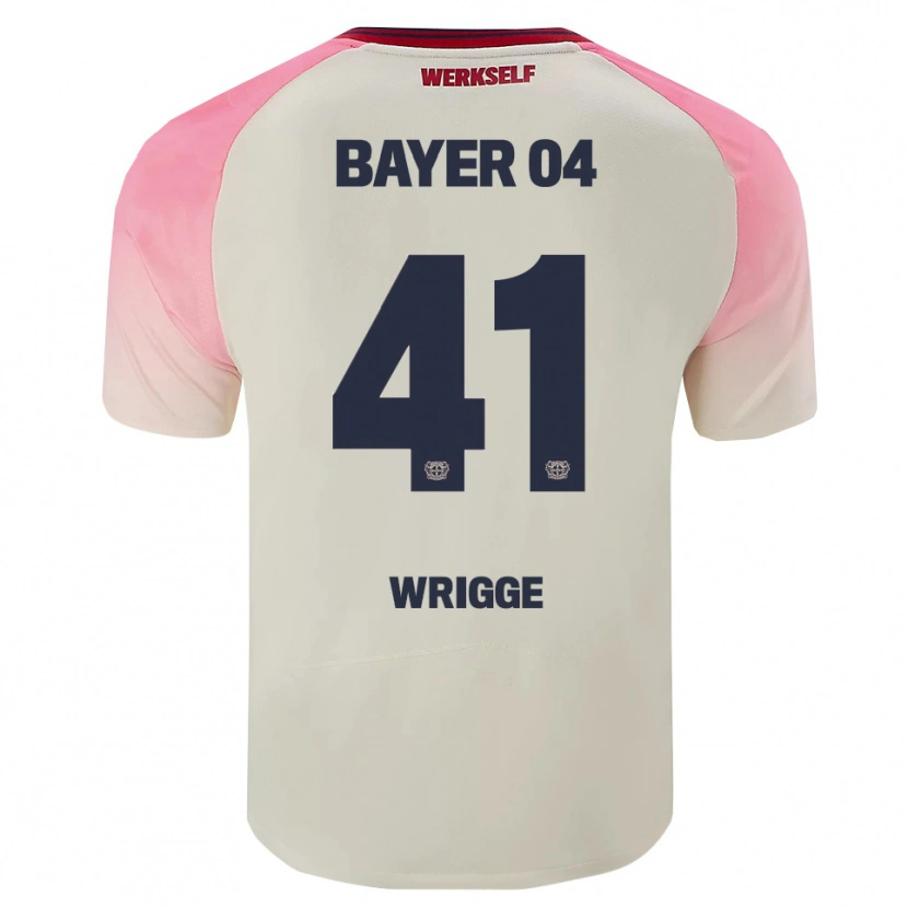 Danxen Men Amy Wrigge #41 Pink Off White Away Jersey 2025/26 T-Shirt