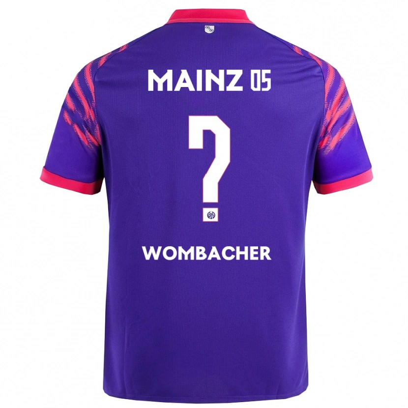 Danxen Men Fynn Wombacher #0 Navy Pink Away Jersey 2025/26 T-Shirt