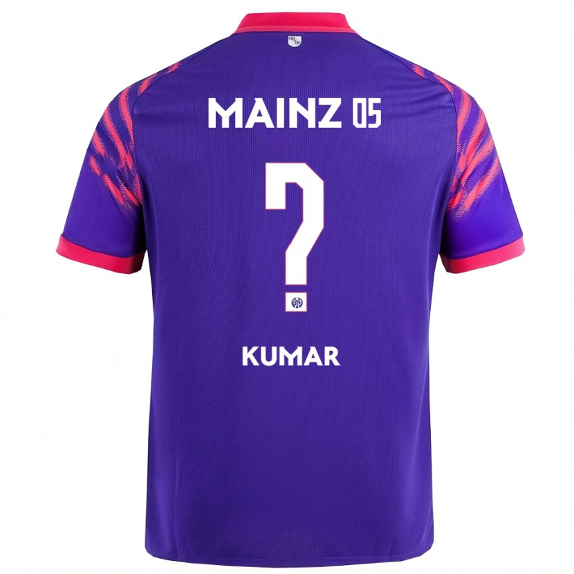 Danxen Men Florian Kumar #0 Navy Pink Away Jersey 2025/26 T-Shirt