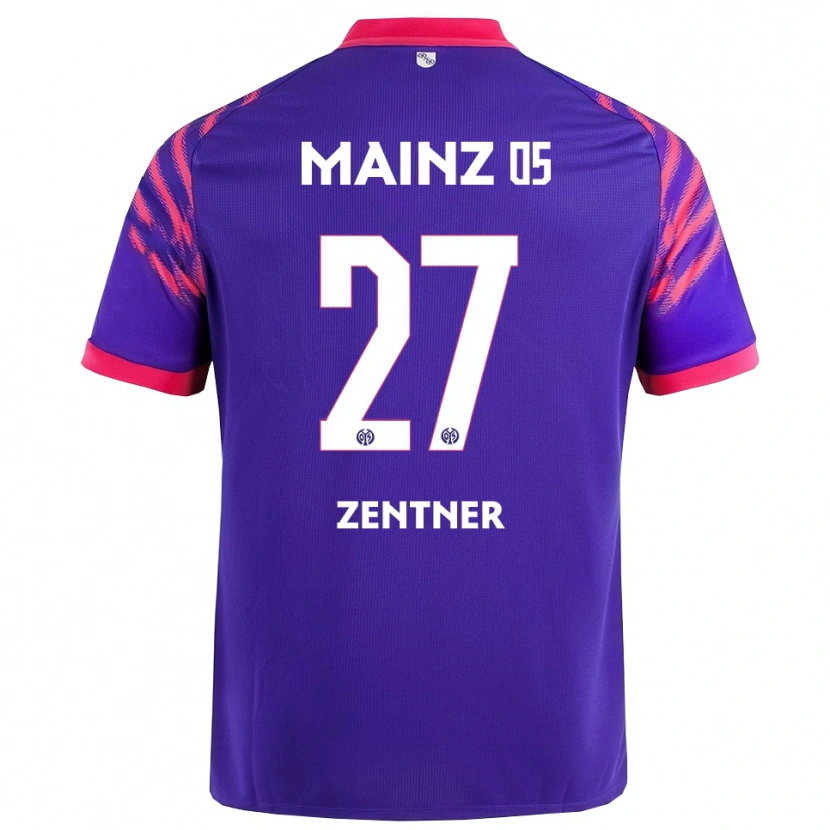 Danxen Men Robin Zentner #27 Navy Pink Away Jersey 2025/26 T-Shirt