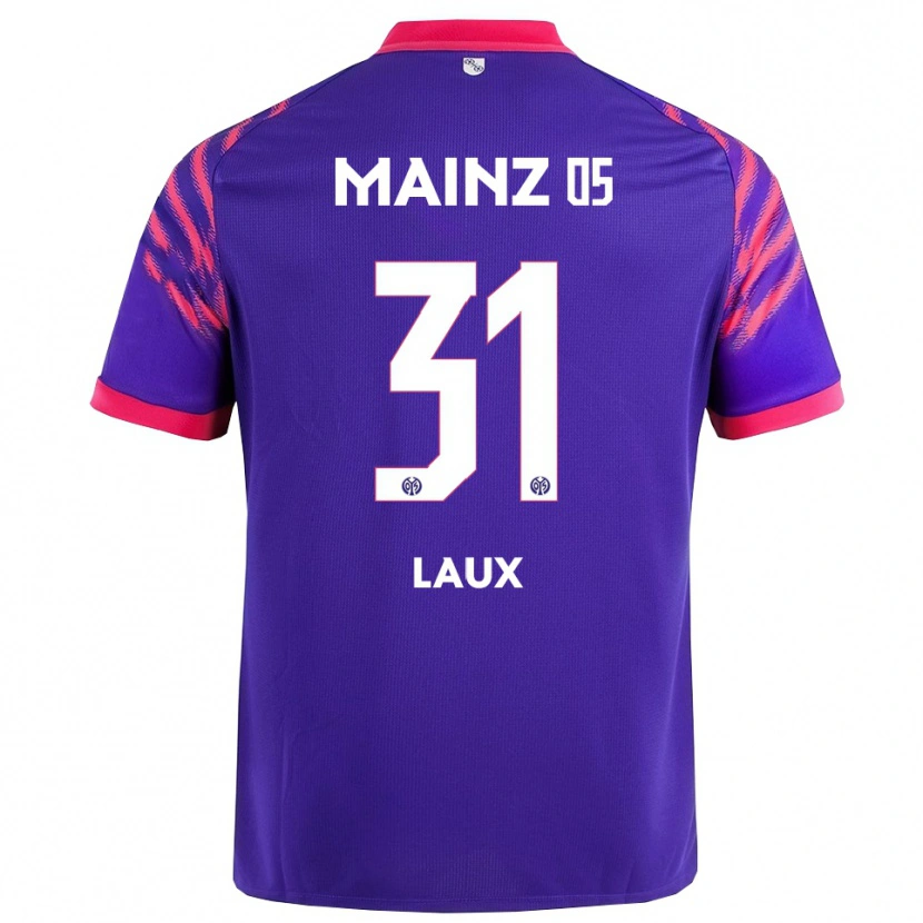 Danxen Men Lucas Laux #31 Navy Pink Away Jersey 2025/26 T-Shirt