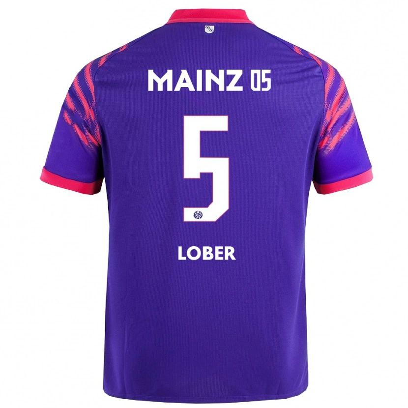 Danxen Men Jana Löber #5 Navy Pink Away Jersey 2025/26 T-Shirt