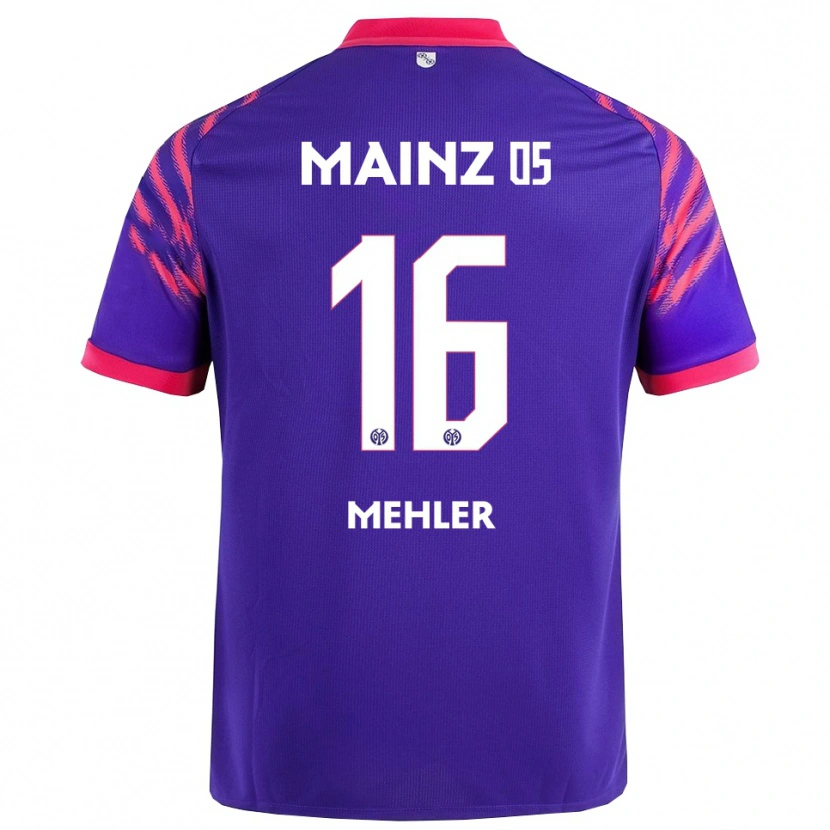 Danxen Men Melina Mehler #16 Navy Pink Away Jersey 2025/26 T-Shirt