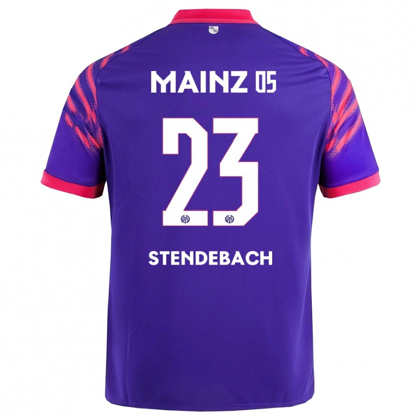 Danxen Men Jule Stendebach #23 Navy Pink Away Jersey 2025/26 T-Shirt