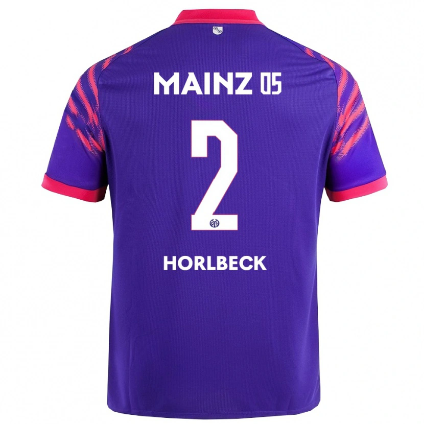 Danxen Men Dominik Horlbeck #2 Navy Pink Away Jersey 2025/26 T-Shirt