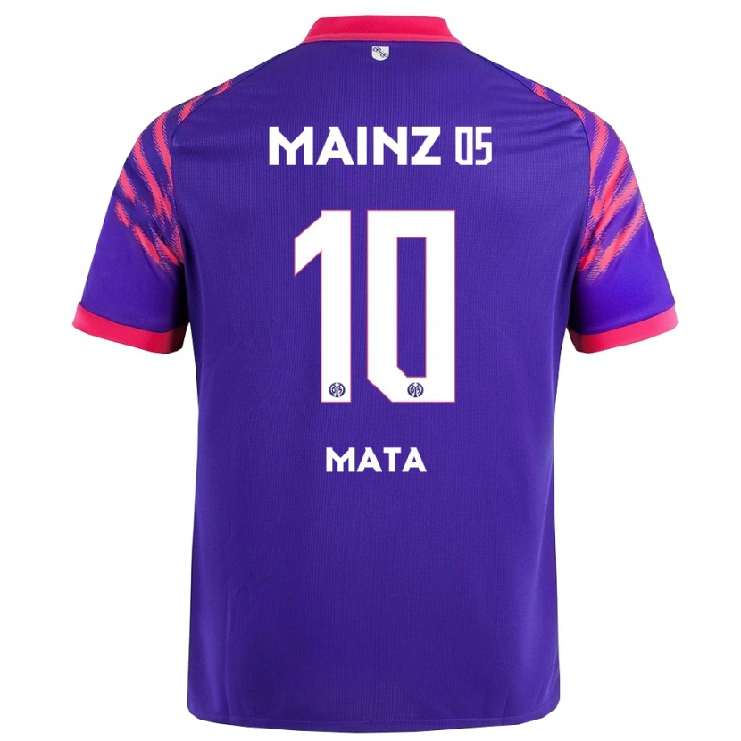 Danxen Men Ken Mata #10 Navy Pink Away Jersey 2025/26 T-Shirt