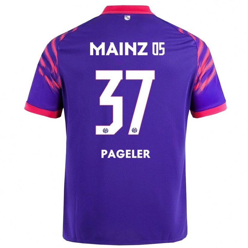 Danxen Men Maja Pageler #37 Navy Pink Away Jersey 2025/26 T-Shirt