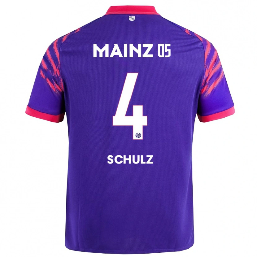 Danxen Men Philipp Schulz #4 Navy Pink Away Jersey 2025/26 T-Shirt