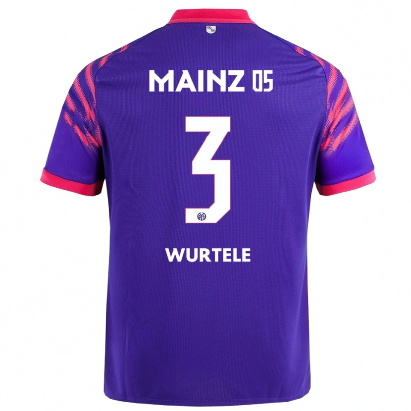 Danxen Men Fabienne Würtele #3 Navy Pink Away Jersey 2025/26 T-Shirt