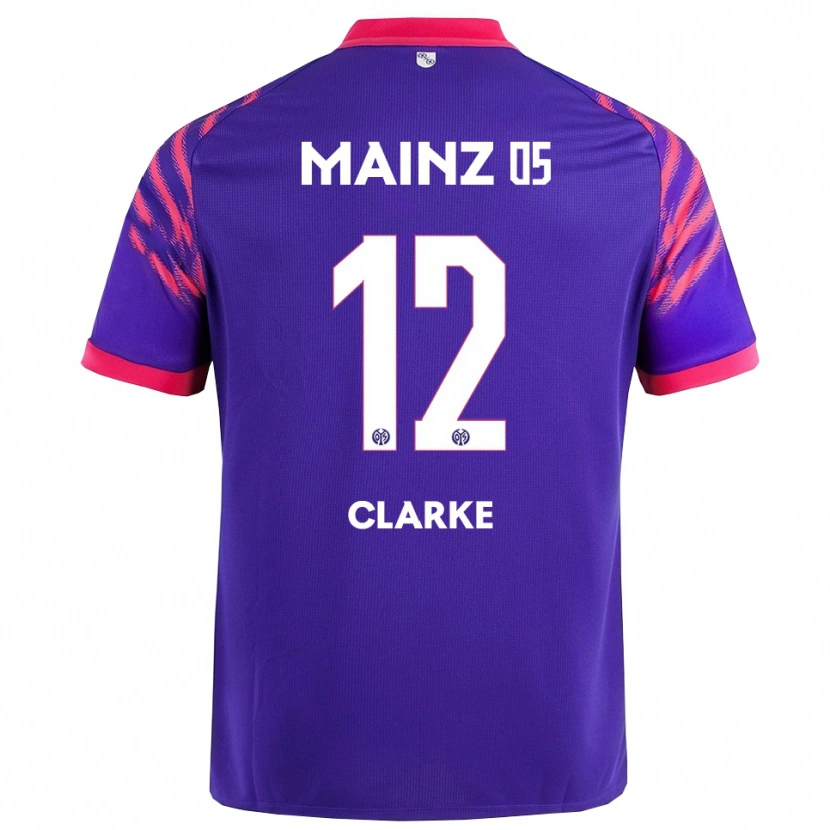 Danxen Men Sarah Clarke #12 Navy Pink Away Jersey 2025/26 T-Shirt