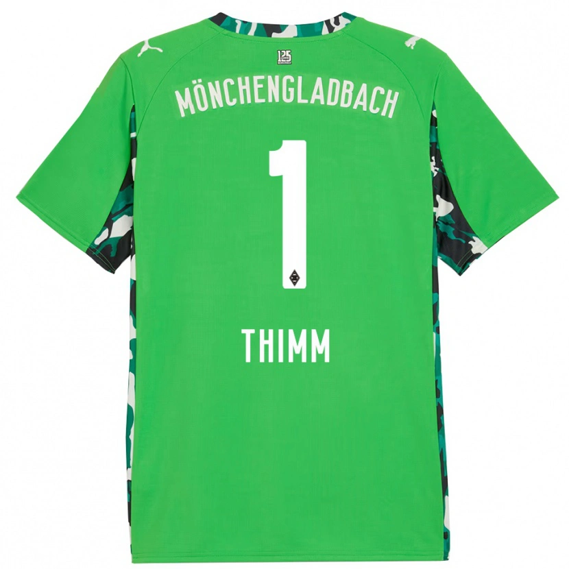 Danxen Men Joshua Thimm #1 Green Black Away Jersey 2025/26 T-Shirt