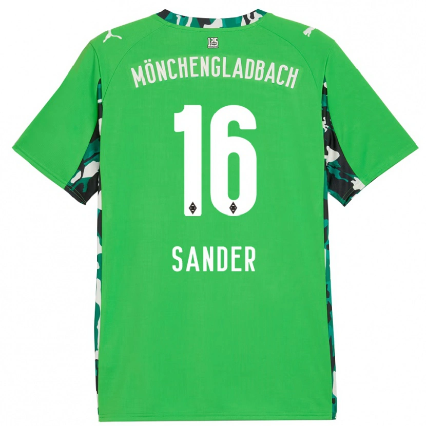 Danxen Men Philipp Sander #16 Green Black Away Jersey 2025/26 T-Shirt