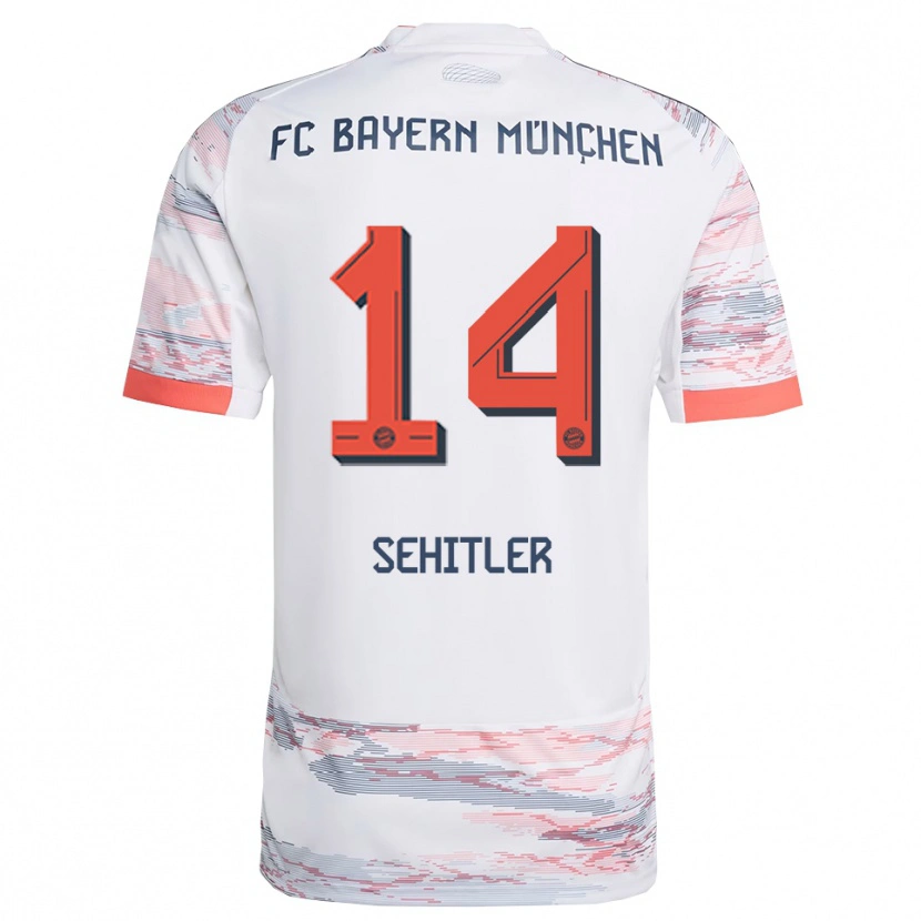 Danxen Men Alara Şehitler #14 White Gray Away Jersey 2025/26 T-Shirt