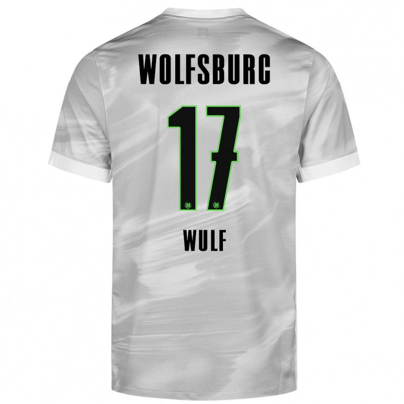 Danxen Men Diego Wulf #17 Gray White Away Jersey 2025/26 T-Shirt