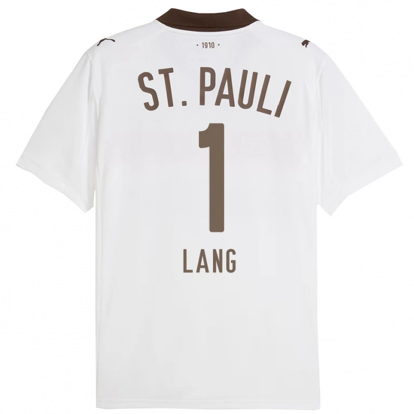 Danxen Men Christoph Lang #1 White Red Away Jersey 2025/26 T-Shirt