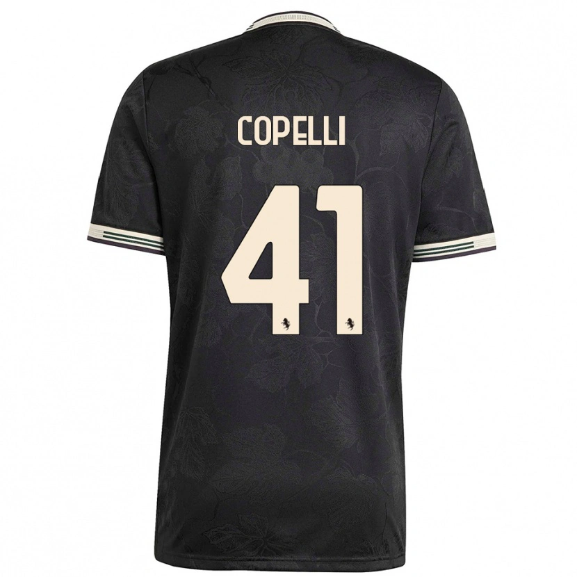 Danxen Men Anna Copelli #41 Black White Green Third Jersey 2025/26 T-Shirt