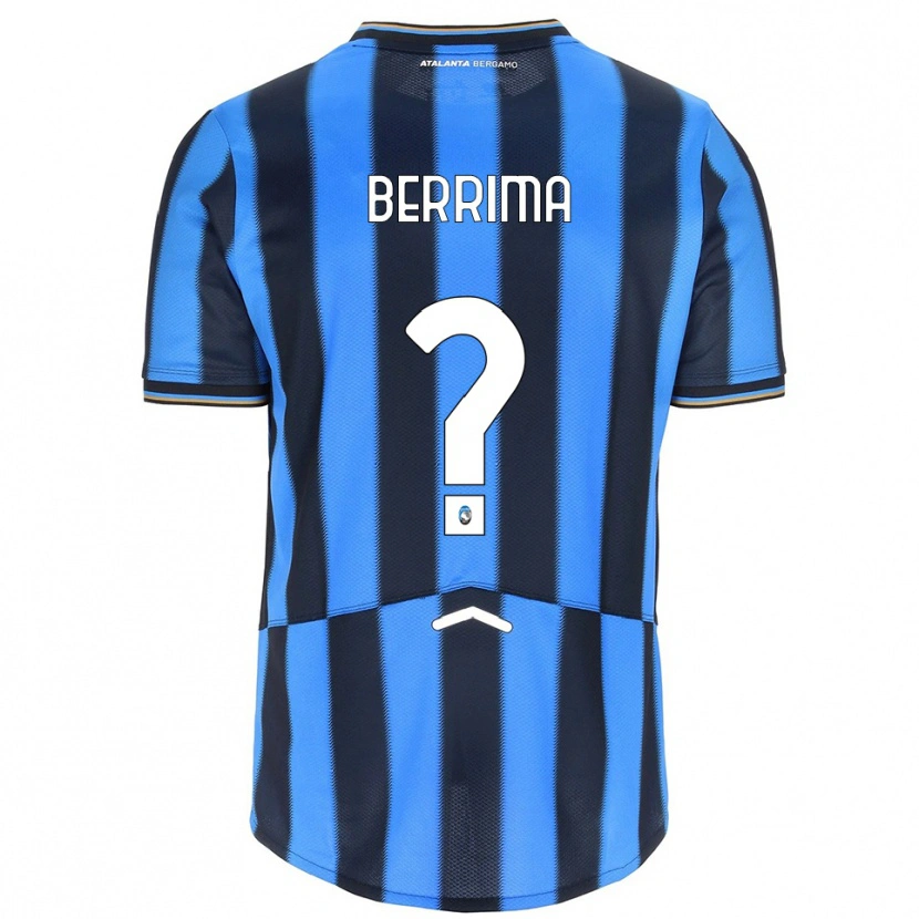 Danxen Women Salim Berrima #0 Sky Blue Black Home Jersey 2025/26 T-Shirt