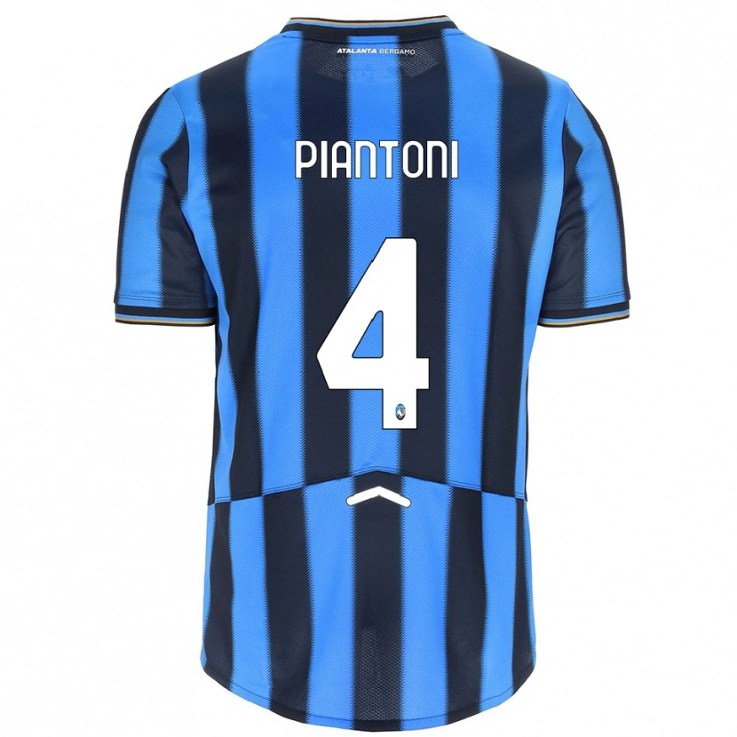 Danxen Women Andrea Piantoni #4 Sky Blue Black Home Jersey 2025/26 T-Shirt