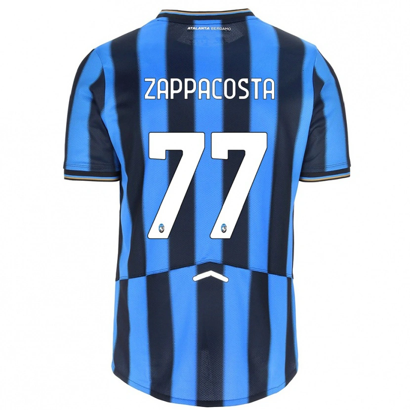 Danxen Women Davide Zappacosta #77 Sky Blue Black Home Jersey 2025/26 T-Shirt