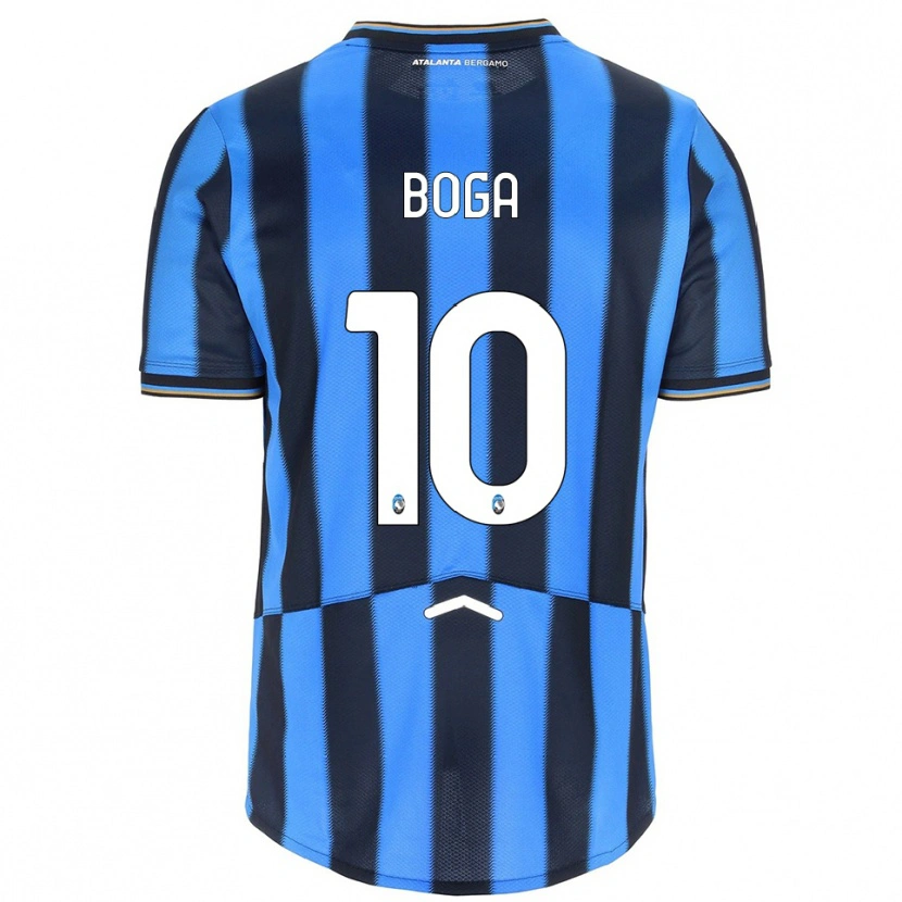 Danxen Women Jeremie Boga #10 Sky Blue Black Home Jersey 2025/26 T-Shirt