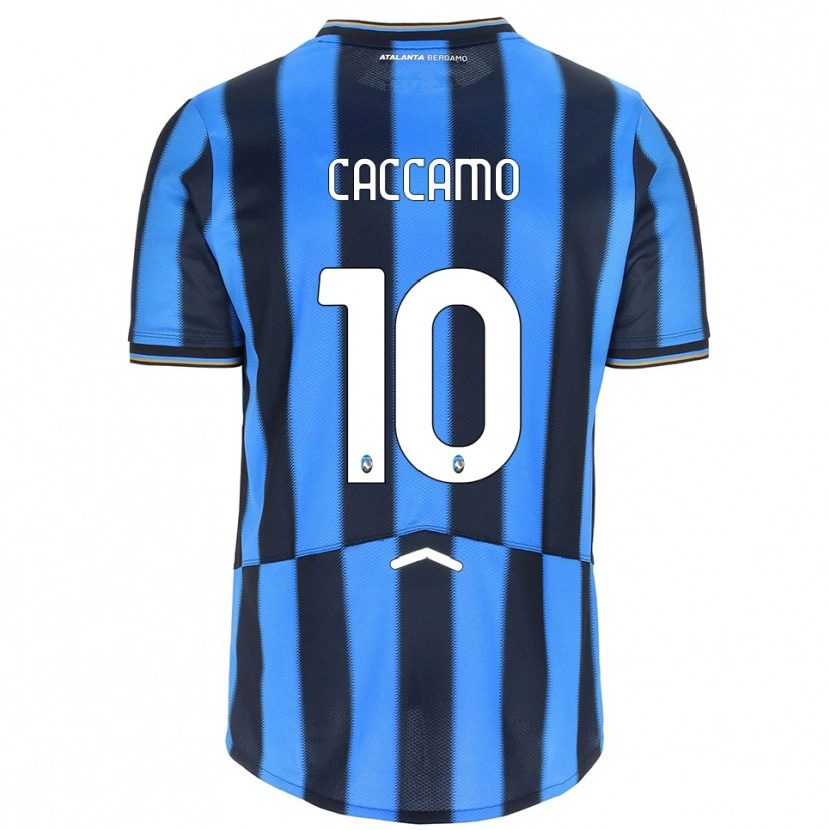 Danxen Women Patrizia Caccamo #10 Sky Blue Black Home Jersey 2025/26 T-Shirt