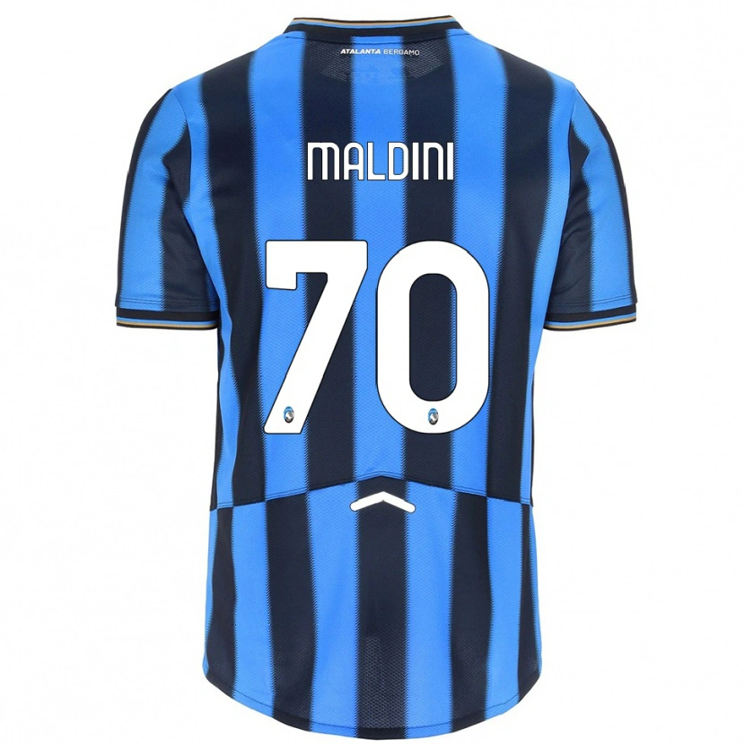 Danxen Women Daniel Maldini #70 Sky Blue Black Home Jersey 2025/26 T-Shirt