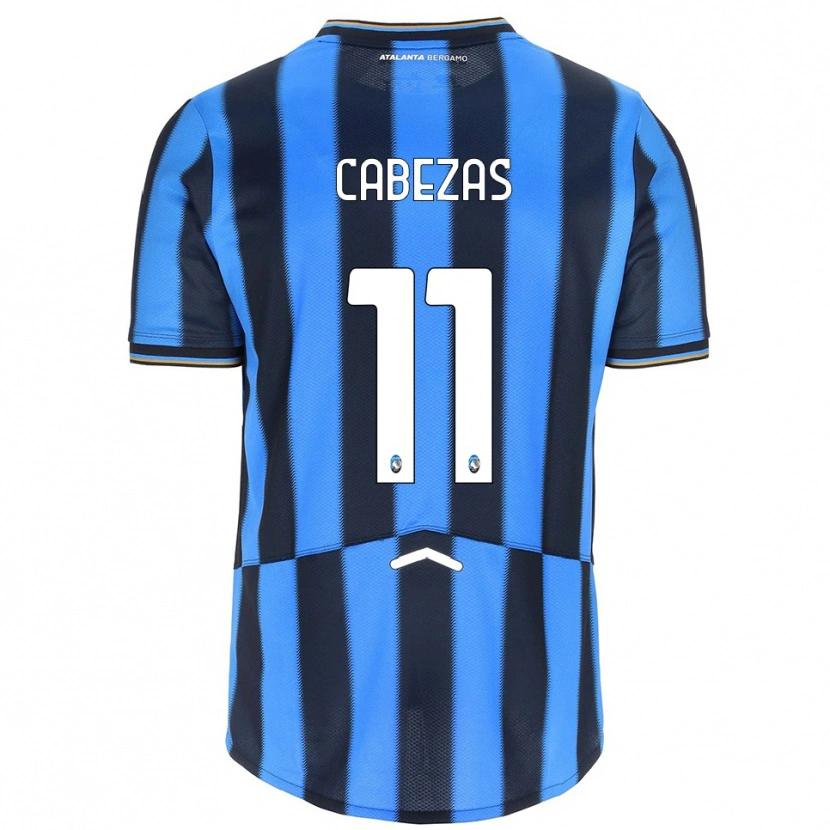 Danxen Women Bryan Cabezas #11 Sky Blue Black Home Jersey 2025/26 T-Shirt