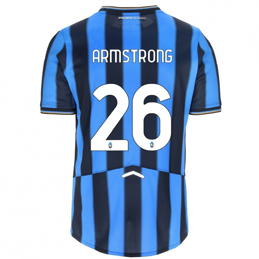 Danxen Women Daniel Armstrong #26 Sky Blue Black Home Jersey 2025/26 T-Shirt